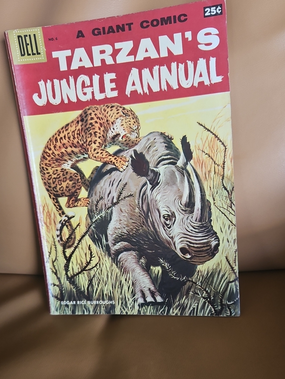 Dell Comics Tarzan's Jungle Annual #6. 1957, nice condition.
